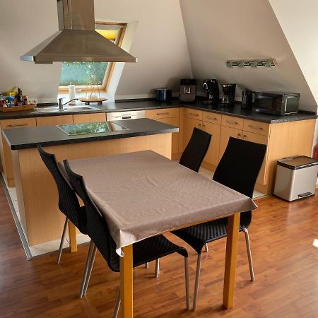 Moderne Maisonette-Wohnung Am Karpfenteich; Modern Apartment With View Of The Carp Pond 밤스테트 외부 사진